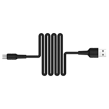 Кабель BOROFONE BX30 Silicone Micro USB, 2.4A, длина 1 метр, силикон, цвет черный Кабель BOROFONE BX30 Silicone Micro USB, 2.4A, длина 1 метр, силикон, цвет черный