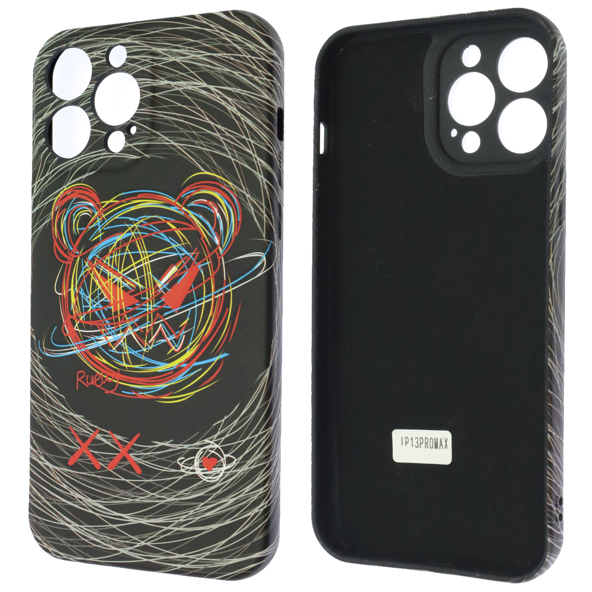 Чехол накладка для APPLE iPhone 13 Pro Max (6.7), силикон, бархат, рисунок Ruew XX Чехол накладка для APPLE iPhone 13 Pro Max (6.7), силикон, бархат, рисунок Ruew XX