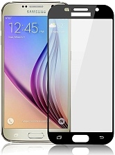 Защитное стекло 5D для Samsung Galaxy A7 2017 (SM-A720) цвет канта чёрный. Защитное стекло 5D для Samsung Galaxy A7 2017 (SM-A720) цвет канта чёрный.