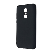 Чехол накладка J-Case THIN для XIAOMI Redmi 5 Plus, силикон, цвет черный.