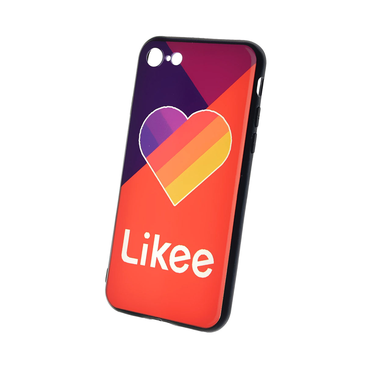 Чехол накладка для APPLE iPhone 7, iPhone 8, iPhone SE 2020, силикон, рисунок Likee Red.