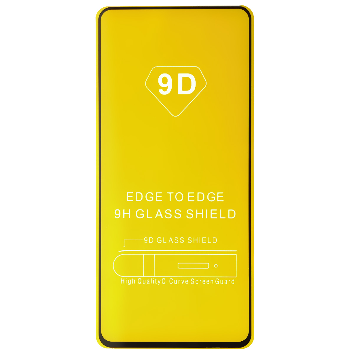 Защитное стекло 9D для XIAOMI Mi 10T, Mi 10T Pro, цвет окантовки черный