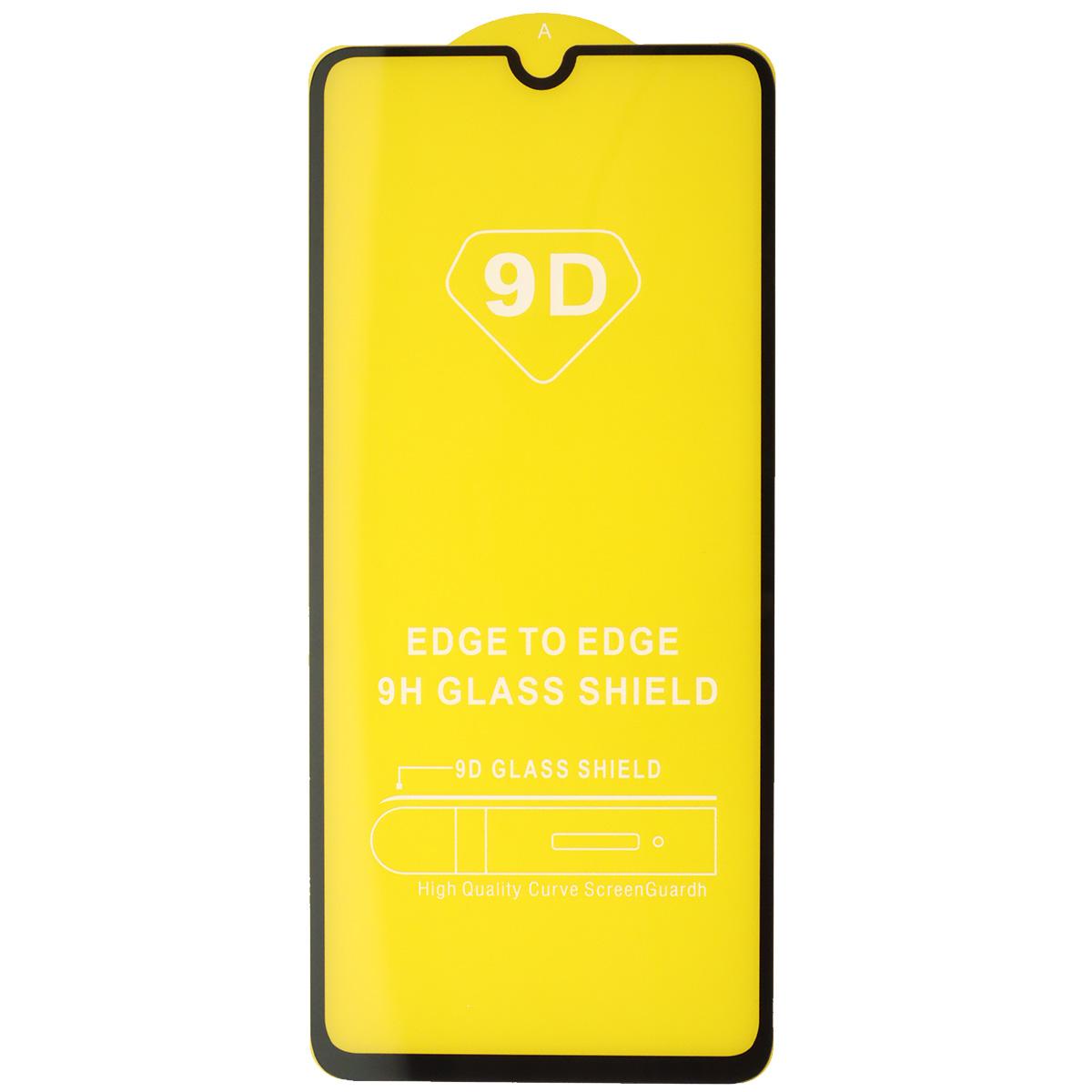 Защитное стекло 9D для XIAOMI Redmi 9A, Redmi 9C, Redmi 10A, Redmi A1, Redmi A1 Plus, Redmi A2, Redmi A2 Plus, цвет окантовки черный