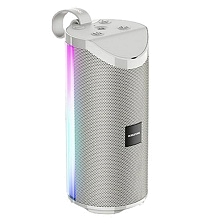 Портативная колонка BOROFONE BR5 Adventure, RGB подсветка, цвет серый (-50%) Портативная колонка BOROFONE BR5 Adventure, RGB подсветка, цвет серый (-50%)