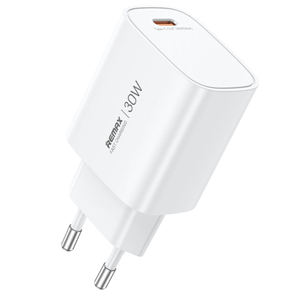 СЗУ (Сетевое зарядное устройство) REMAX GaN U187, 20W, 1 USB Type C, цвет белый СЗУ (Сетевое зарядное устройство) REMAX GaN U187, 20W, 1 USB Type C, цвет белый