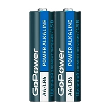 Батарейка GOPOWER Super POWER LR6 AA Shrink 2 Alkaline 1.5V