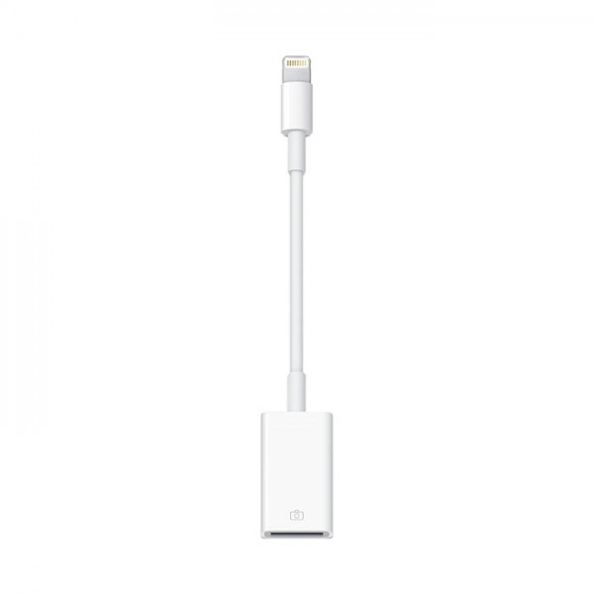 Адаптер, переходник JH-0514 для APPLE Lightning 8 pin на USB Camera Adapter, цвет белый