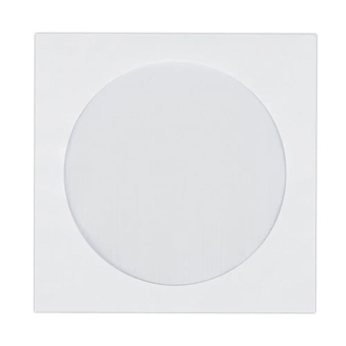 Конверт под СD, DVD диски, клейкий клапан, с окном, цвет белый