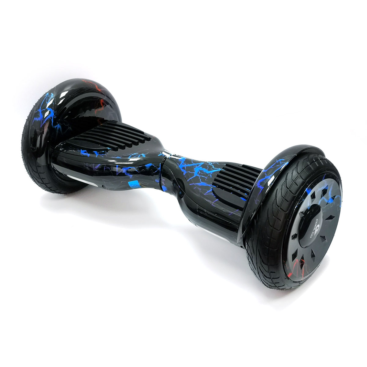 Гироскутер 10,5 дюймов Smart Balance SUV APP с приложением TaoTao, рисунок Цветная молния.