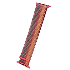 Ремешок для APPLE Watch 42 - 44 мм, нейлон, текстура, цвет розовый. Ремешок для APPLE Watch 42 - 44 мм, нейлон, текстура, цвет розовый.