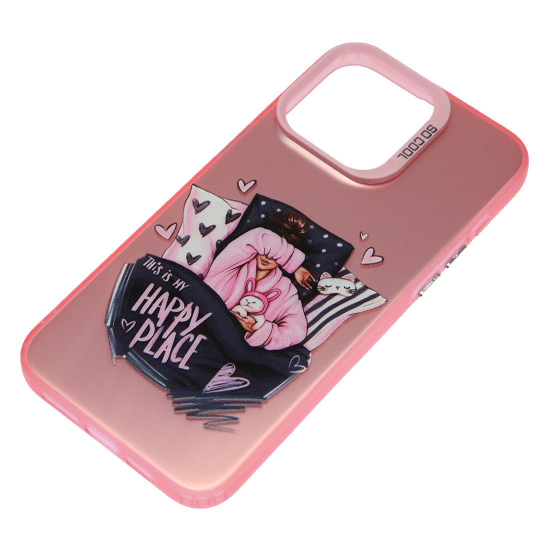 Чехол накладка для APPLE iPhone 15 Pro Max (6.7"), пластик, силикон, рисунок THIS IS MY HAPPY PLACE Чехол накладка для APPLE iPhone 15 Pro Max (6.7"), пластик, силикон, рисунок THIS IS MY HAPPY PLACE