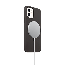 Беспроводное зарядное устройство MagSafe для APPLE iPhone 12, iPhone 12 Pro, iPhone 12 Mini, Type-C, 15W, цвет белый Беспроводное зарядное устройство MagSafe для APPLE iPhone 12, iPhone 12 Pro, iPhone 12 Mini, Type-C, 15W, цвет белый