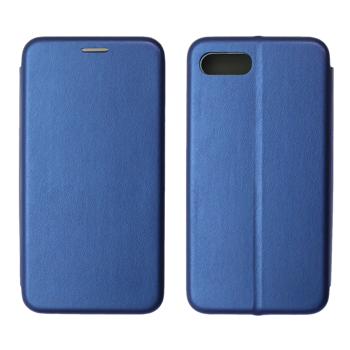 Чехол книжка STYLISH для ITEL A25 (L5002), экокожа, визитница, цвет синий Чехол книжка STYLISH для ITEL A25 (L5002), экокожа, визитница, цвет синий