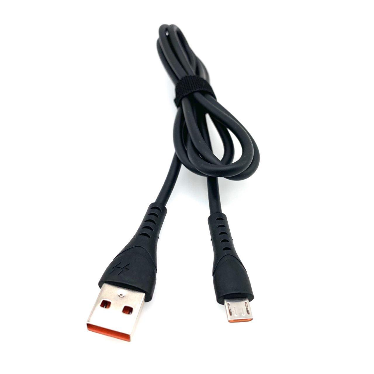USB Дата-кабель "G03" micro USB силиконовый 1 метр чёрный, оранжевые контакты. USB Дата-кабель "G03" micro USB силиконовый 1 метр чёрный, оранжевые контакты.