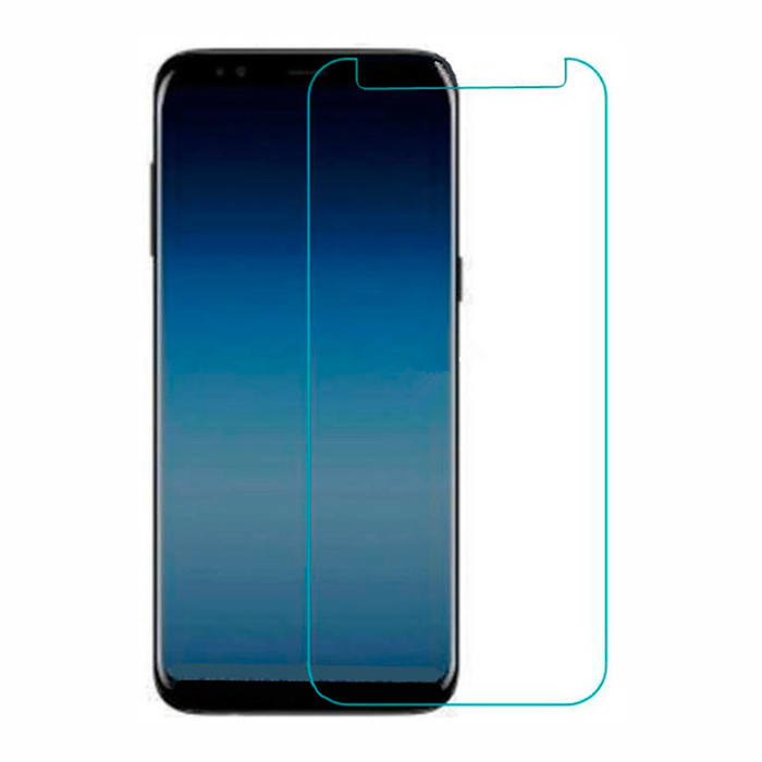 Защитное стекло 0.3mm 2.5D /прозрачное/ для Samsung A8 STAR (2018) /техпак/.