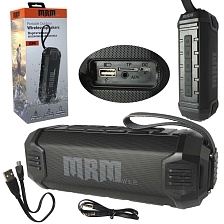 Портативная колонка MRM i280, USB, AUX, TF Micro SD, 4000mAh, цвет черный Портативная колонка MRM i280, USB, AUX, TF Micro SD, 4000mAh, цвет черный