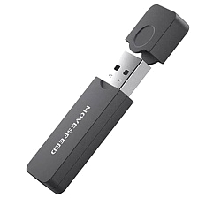 Флешка MOVESPEED (U2PKHWS1-4GB) USB 2.0 на 4GB, цвет черный