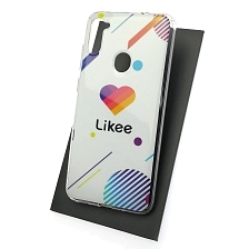Чехол накладка Vinil для SAMSUNG Galaxy A11 (SM-A115), Galaxy M11 (M115), силикон, рисунок Likee.