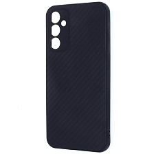 Чехол накладка для SAMSUNG Galaxy A34 5G, силикон, карбон, цвет черный Чехол накладка для SAMSUNG Galaxy A34 5G, силикон, карбон, цвет черный
