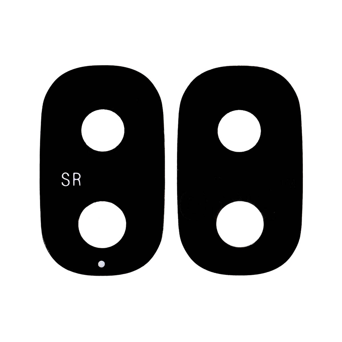 Стекло основной камеры для SAMSUNG Galaxy J4 2018 (SM-J400F), цвет черный