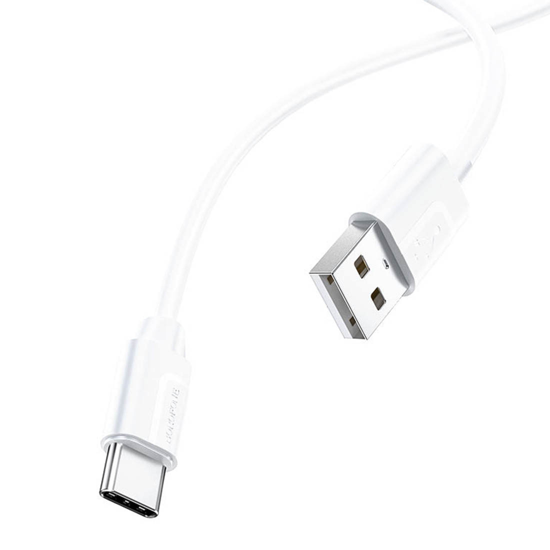 Кабель BOROFONE BX55 Harmony Micro USB, 2.4A, длина 1 метр, цвет белый