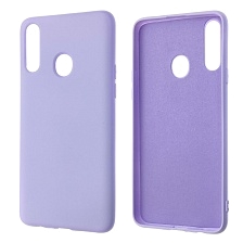 Чехол накладка NANO для SAMSUNG Galaxy A20s (SM-A207), силикон, бархат, цвет сиреневый Чехол накладка NANO для SAMSUNG Galaxy A20s (SM-A207), силикон, бархат, цвет сиреневый