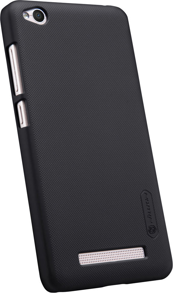 Чехол накладка для XIAOMI REDMI 4A, пластик, цвет чёрный.
