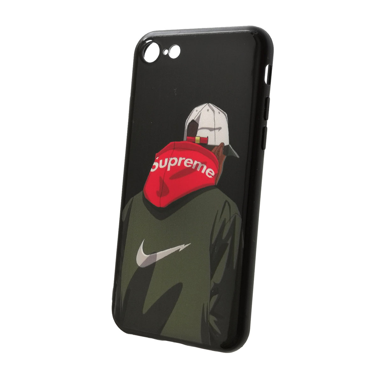 Чехол накладка для APPLE iPhone 7, 8, силикон, рисунок Suprime. Чехол накладка для APPLE iPhone 7, 8, силикон, рисунок Suprime.