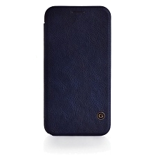 Чехол книжка G-CASE для APPLE iPhone 11 Pro MAX, экокожа, цвет синий.