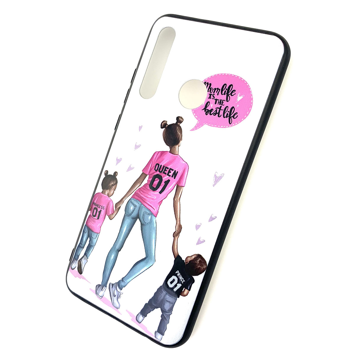 Чехол накладка R3 для HUAWEI P Smart 2019, Honor 10 Lite 2019, силикон, рисунок Mom life is the best life.