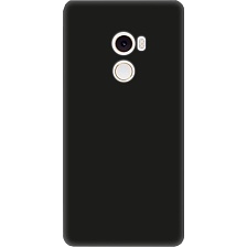 Чехол накладка для XIAOMI MI MIX 2, силикон, матовый, цвет черный Чехол накладка для XIAOMI MI MIX 2, силикон, матовый, цвет черный