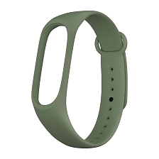 Ремешок на запястье, браслет для XIAOMI Mi Band 3, 4, силикон, цвет хаки Ремешок на запястье, браслет для XIAOMI Mi Band 3, 4, силикон, цвет хаки