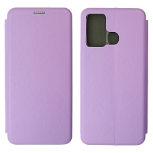 Чехол книжка STYLISH для INFINIX HOT 12 Play, экокожа, визитница, цвет сиреневый