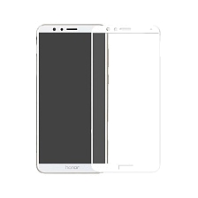 Защитное стекло 2D Full glass для Huawei 7X /техпак/ белый.