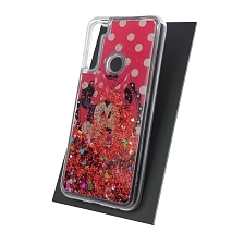 Чехол накладка TransFusion для XIAOMI Redmi Note 8T, силикон, переливашка, рисунок Мышка