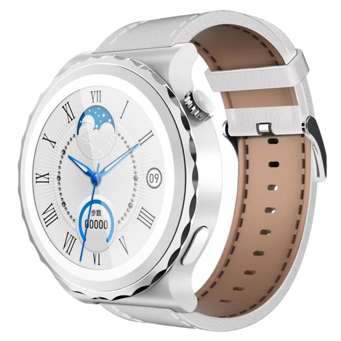Смарт часы Smart Watch W&O X6 PRO WOMEN, 42 мм, NFC, цвет бело серебристый