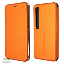 Чехол книжка STYLISH для XIAOMI Mi 10, Mi 10 Pro, экокожа, визитница, цвет оранжевый. Чехол книжка STYLISH для XIAOMI Mi 10, Mi 10 Pro, экокожа, визитница, цвет оранжевый.