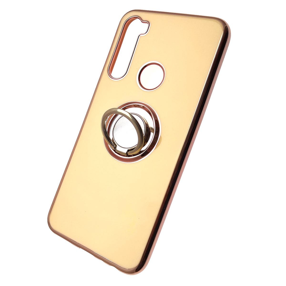 Чехол накладка для XIAOMI Redmi Note 8, силикон, кольцо держатель, цвет молочный. Чехол накладка для XIAOMI Redmi Note 8, силикон, кольцо держатель, цвет молочный.