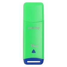 Флешка USB 2.0 16GB SMARTBUY Easy, цвет зеленый