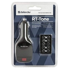 FM-трансмиттер DEFENDER RT-tone, USB 2.0, SD, micro SD, цвет черный | Последняя цена