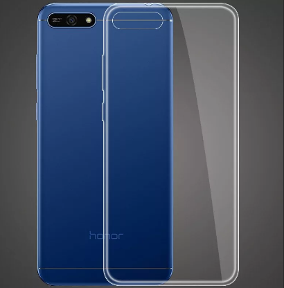 Чехол накладка для HUAWEI HONOR 7A PRO, HONOR 7C, Y6 2018, Y6 PRIME, силикон, цвет прозрачный.