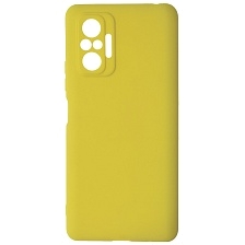 Чехол накладка SOFT TOUCH для XIAOMI Redmi Note 10 Pro, силикон, матовый, цвет желтый Чехол накладка SOFT TOUCH для XIAOMI Redmi Note 10 Pro, силикон, матовый, цвет желтый