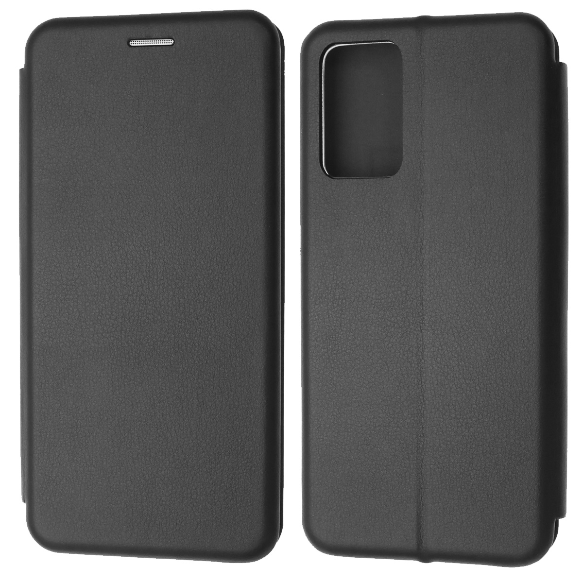 Чехол книжка STYLISH для Realme 9i, экокожа, визитница, цвет черный Чехол книжка STYLISH для Realme 9i, экокожа, визитница, цвет черный
