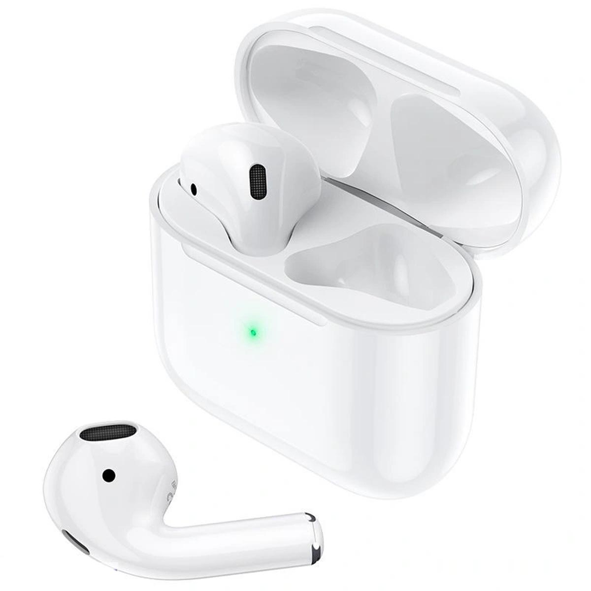 Гарнитура (наушники с микрофоном) беспроводная, BOROFONE BE46 TWS, Bluetooth 5.0, цвет белый Гарнитура (наушники с микрофоном) беспроводная, BOROFONE BE46 TWS, Bluetooth 5.0, цвет белый