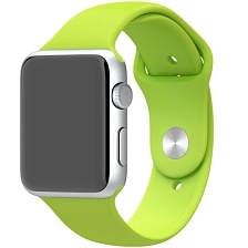 Ремешок для Apple Watch спортивный "Sport", размер 38-40 mm, цвет зеленый Ремешок для Apple Watch спортивный "Sport", размер 38-40 mm, цвет зеленый
