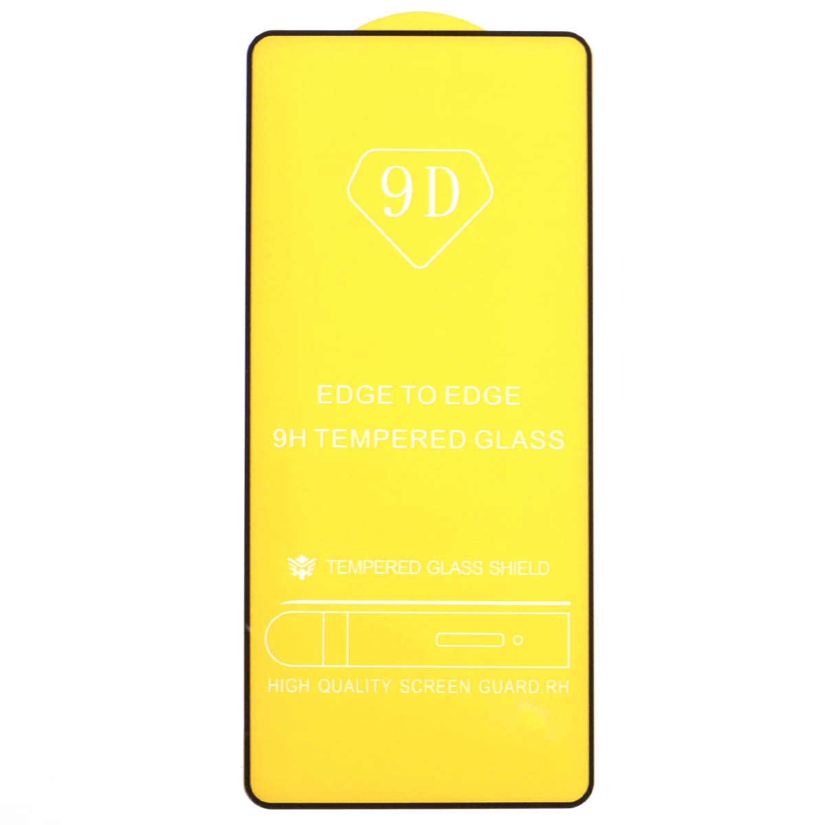 Защитное стекло 9D для HUAWEI Honor X9, цвет окантовки черный