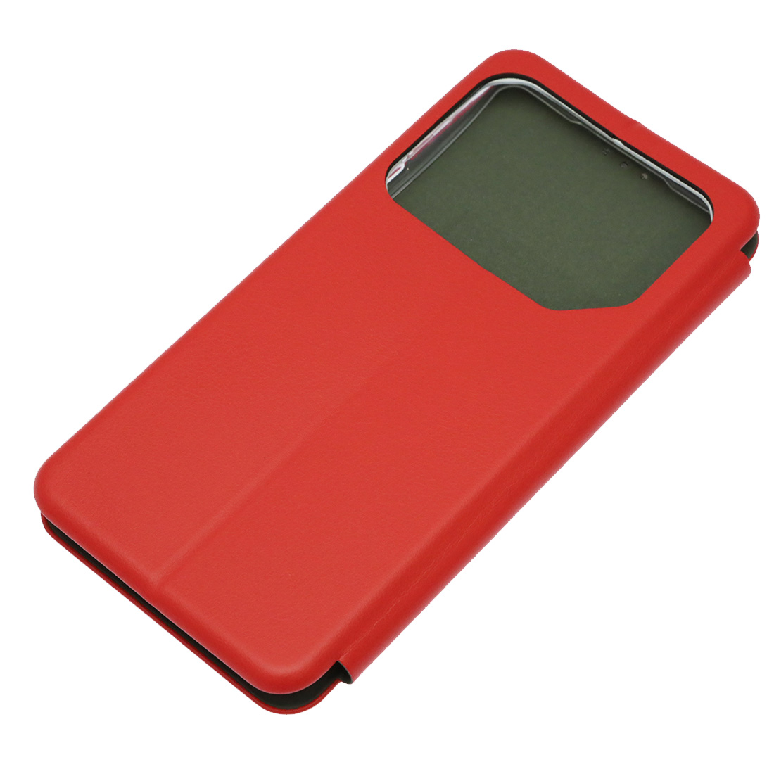 Чехол книжка STYLISH для TECNO Pova 6, TECNO Pova 6 Pro 5G, экокожа, визитница, цвет красный Чехол книжка STYLISH для TECNO Pova 6, TECNO Pova 6 Pro 5G, экокожа, визитница, цвет красный