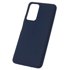 Чехол накладка для XIAOMI Redmi Note 11 5G, Redmi Note 11T 5G, XIAOMI Poco M4 Pro 5G, силикон, цвет темно синий Чехол накладка для XIAOMI Redmi Note 11 5G, Redmi Note 11T 5G, XIAOMI Poco M4 Pro 5G, силикон, цвет темно синий