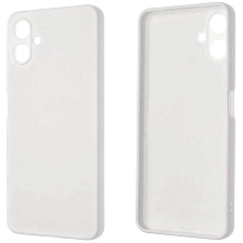 Чехол накладка NANO для SAMSUNG Galaxy A06, защита камеры, силикон, бархат, цвет белый Чехол накладка NANO для SAMSUNG Galaxy A06, защита камеры, силикон, бархат, цвет белый