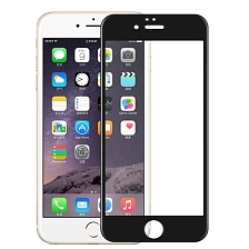 AMC закален.стекло 3D HD soft edge /мягкий край/противоуд./Apple для iPhone 6 plus черный.
